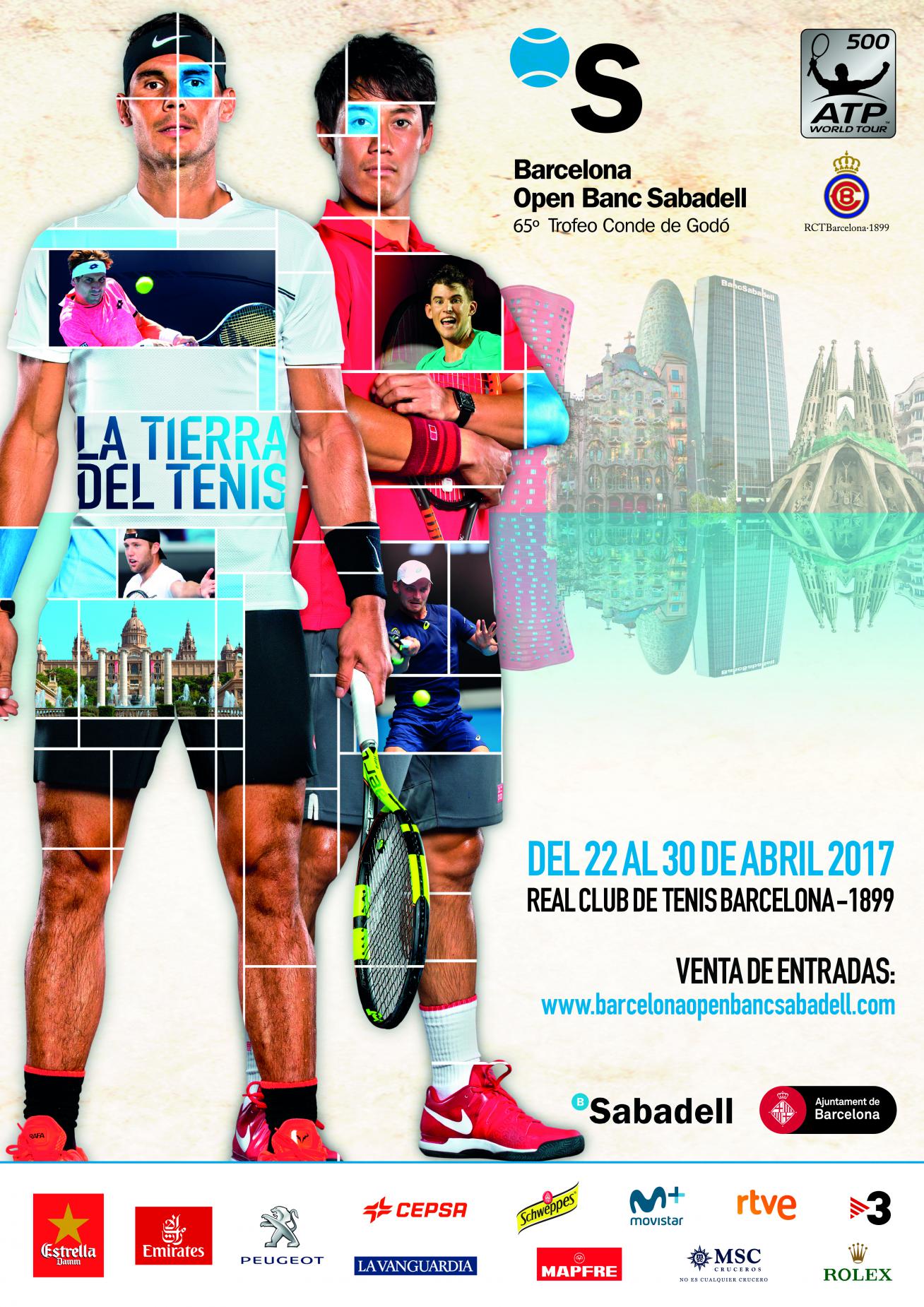Poster del 65o Trofeo Conde de Godó