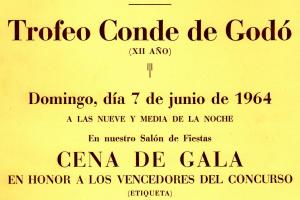 1964 Cartel Cena de Gala