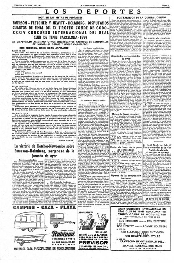 1961 La Vanguardia 9 de Junio 