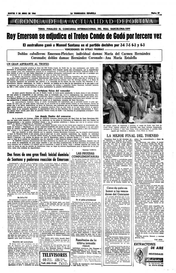 1964 La Vanguardia 9 junio