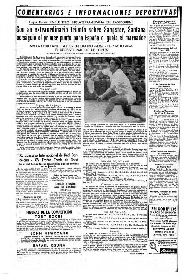 1967 La Vanguardia 10 de junio