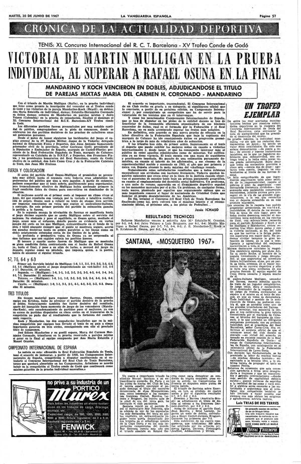 1967 La Vanguardia 20 de junio