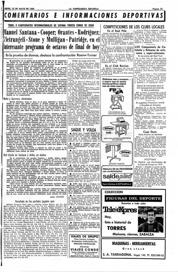 1969 La Vanguardia 15 mayo