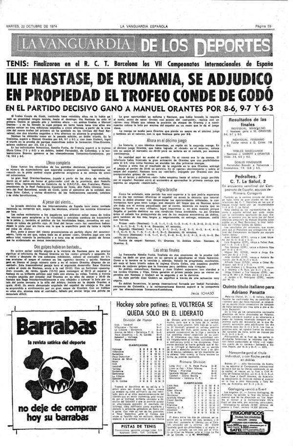 1974 La Vanguardia 22 de octubre