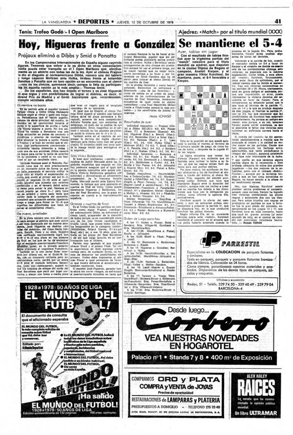 1978 La Vanguardia 12 octubre