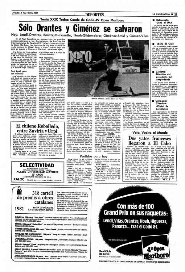 1981 La Vanguardia 8 octubre