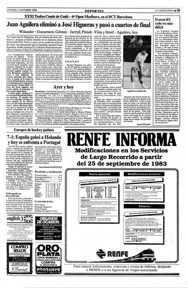 1983 La Vanguardia 7 octubre