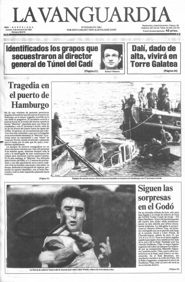 1984 La Vanguardia 4 octubre