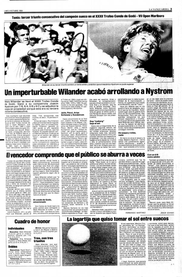 1984 La Vanguardia 9 octubre
