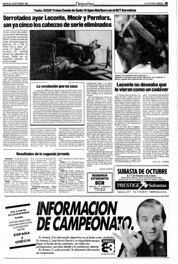 1986 La Vanguardia 24 septiembre
