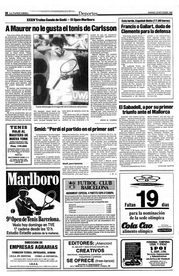 1986 La Vanguardia 28 septiembre