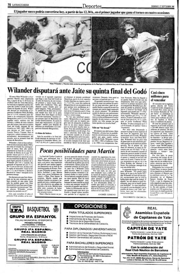 1987 La Vanguardia 27 septiembre
