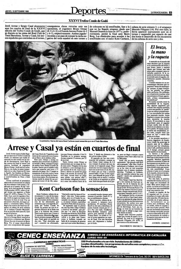1988 La Vanguardia 15 septiembre