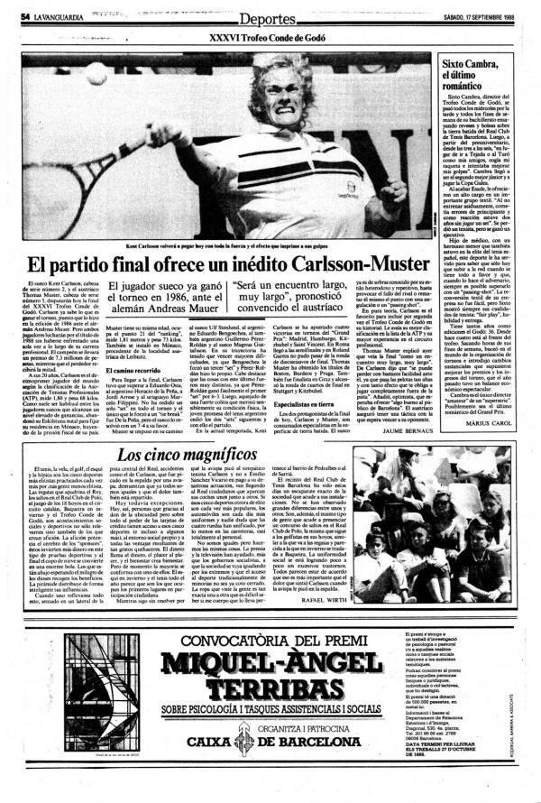 1988 La Vanguardia 17 septiembre