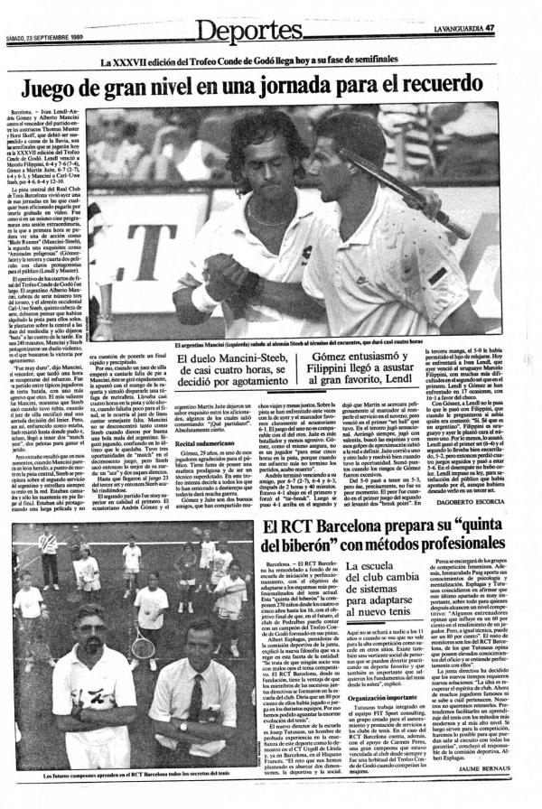 1989 La Vanguardia 23 septiembre