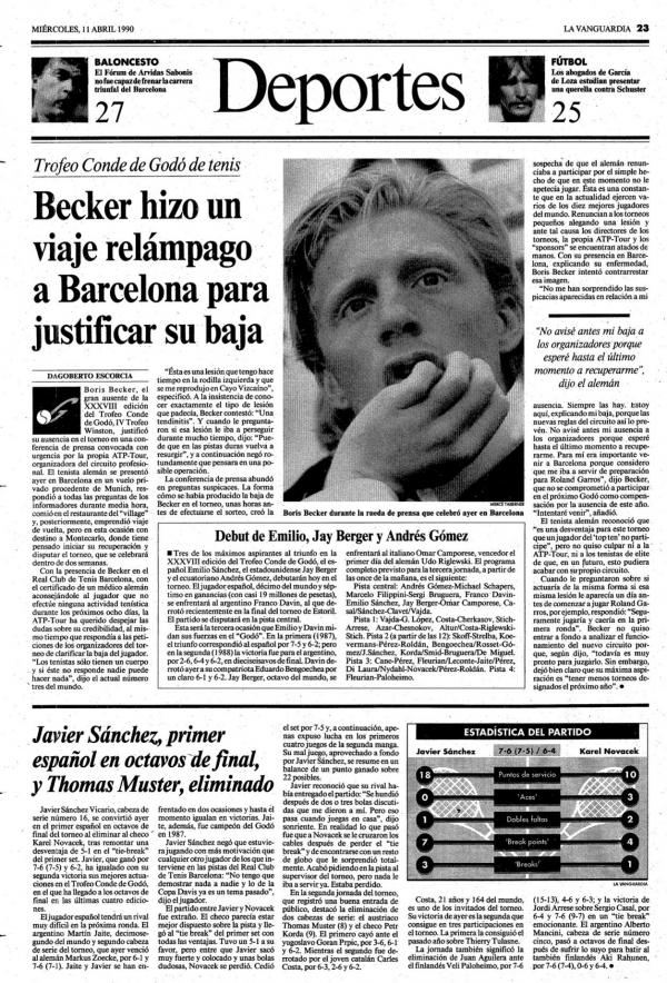 1990 La Vanguardia 11 abril