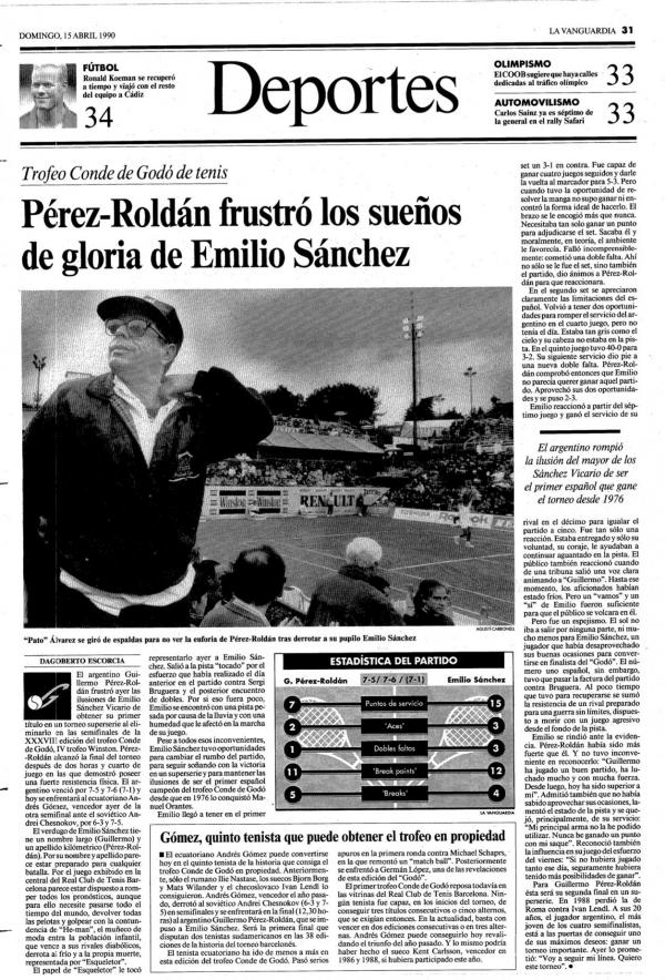 1990 La Vanguardia 15 abril