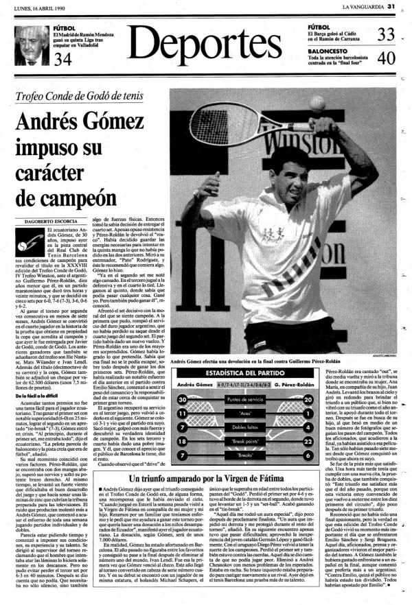 1990 La Vanguardia 16 abril