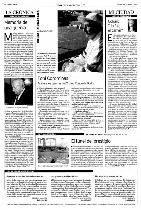 1999 Vivir Barcelona 18 abril