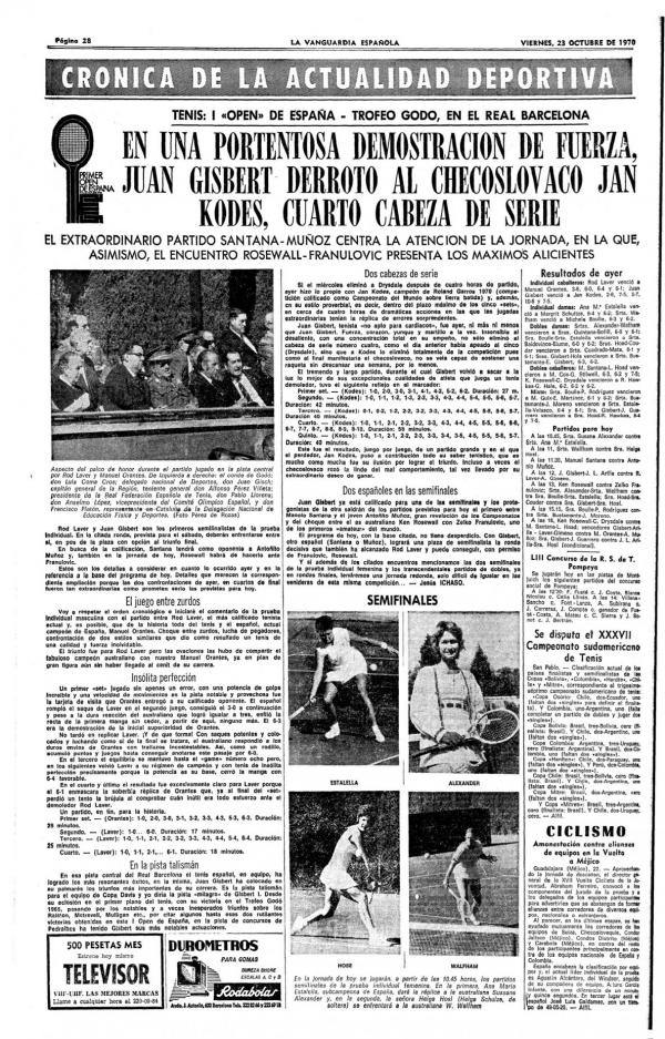 1970 La Vanguardia 23 de octubre