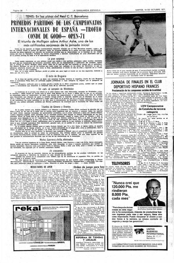 1971 La Vanguardia 19 de octubre