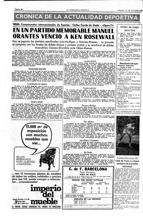 1971 La Vanguardia 23 de octubre