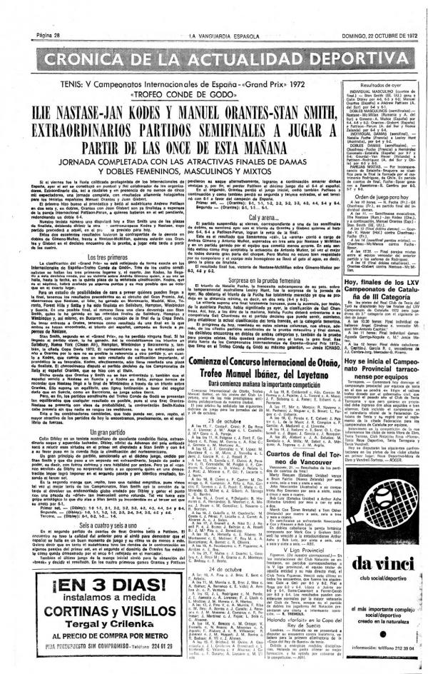 1972 La Vanguardia 22 de octubre