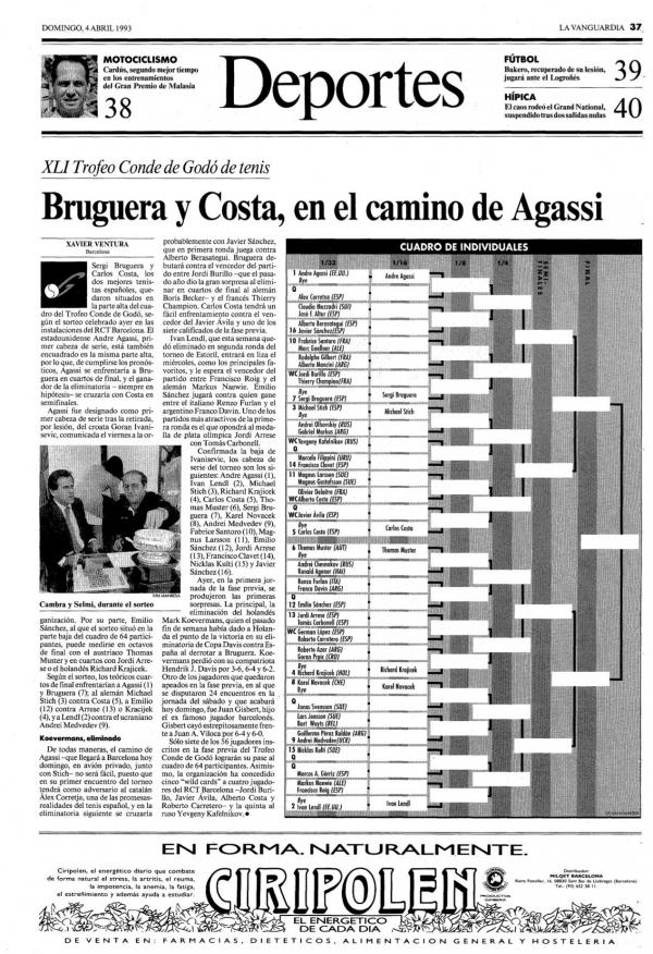 1993 La Vanguardia 4 abril