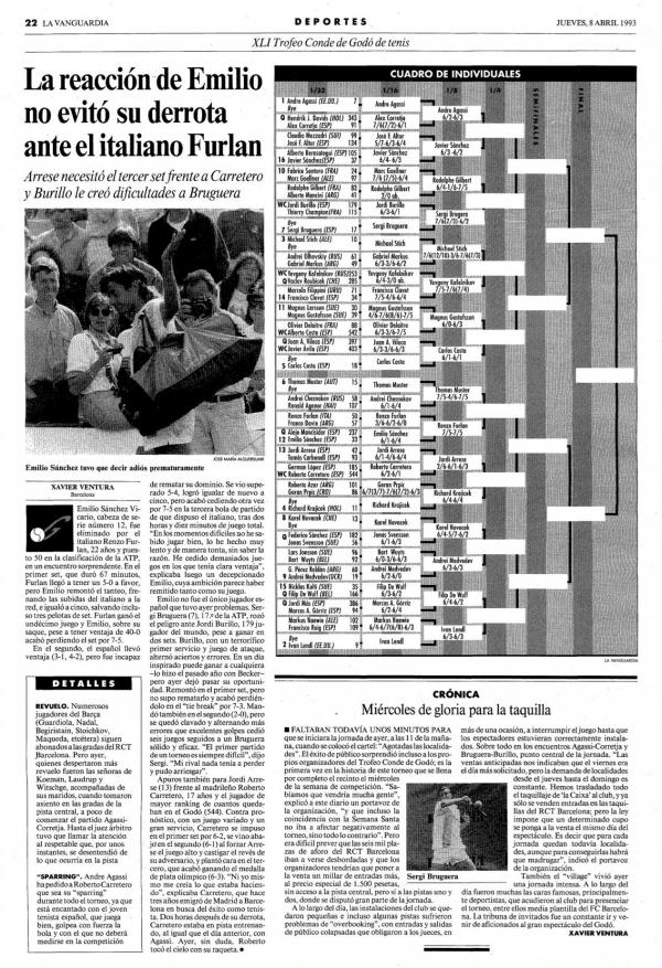 1993 La Vanguardia 8 abril