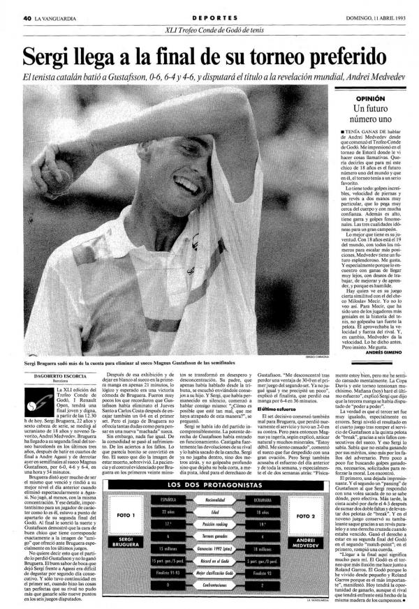 1993 La Vanguardia 11 abril