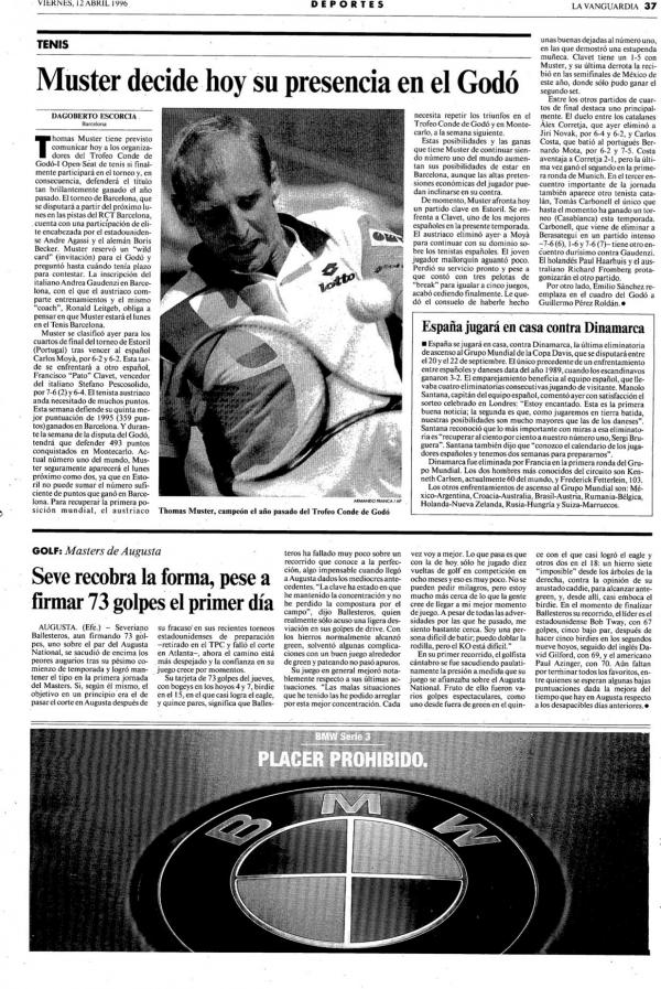 1996 La Vanguardia 12 abril