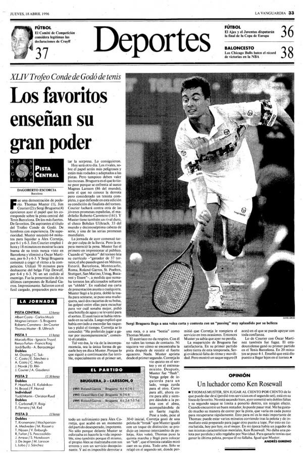 1996 La Vanguardia 18 abril