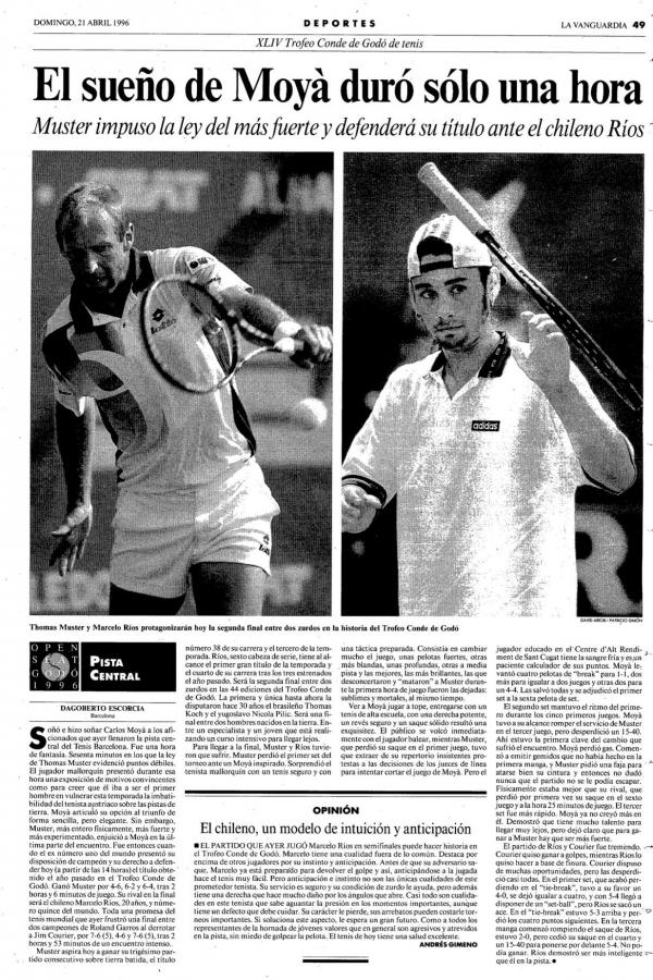 1996 La Vanguardia 21 abril