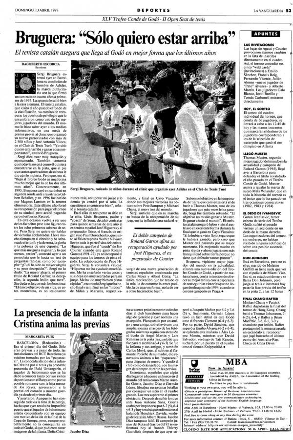 1997 La Vanguardia 13 abril