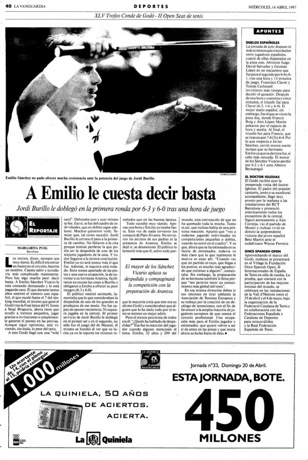 1997 La Vanguardia 16 abril