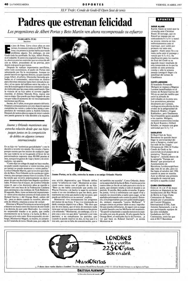 1997 La Vanguardia 18 abril
