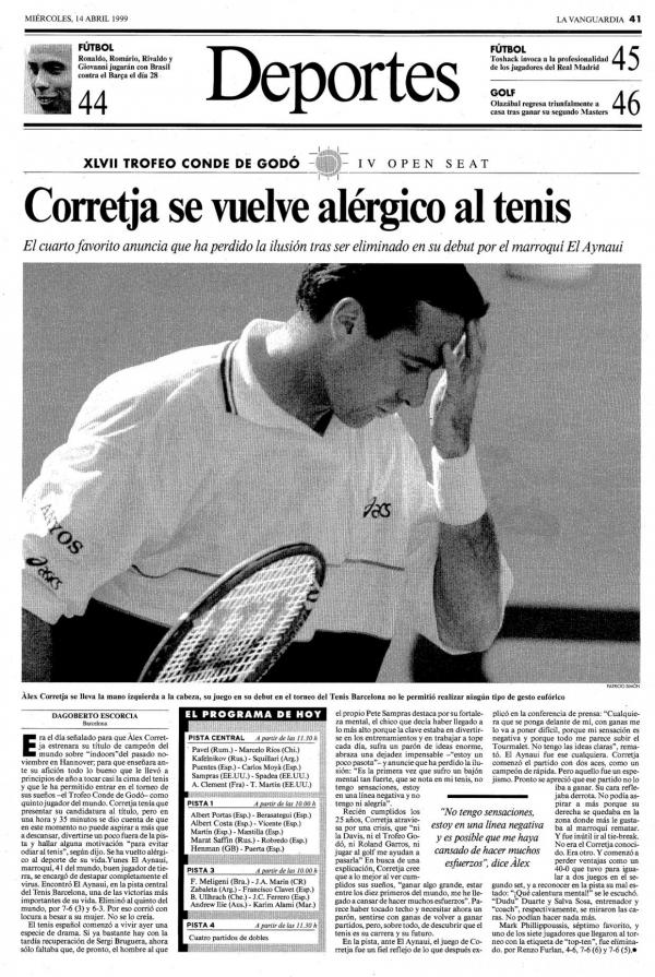 1999 La Vanguardia 14 abril