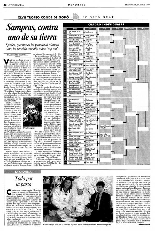 1999 La Vanguardia 14 abril