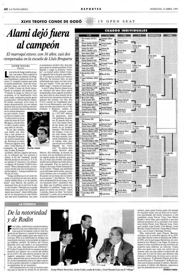 1999 La Vanguardia 18 abril