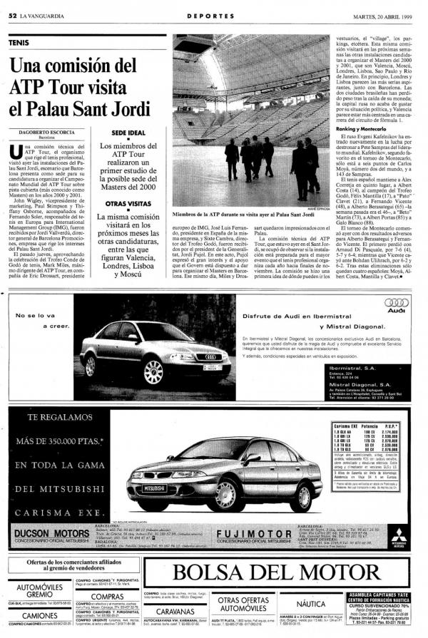 1999 La Vanguardia 20 abril