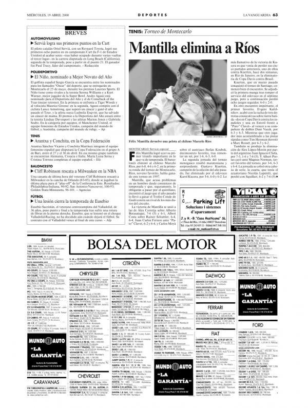2000 La Vanguardia 19 abril