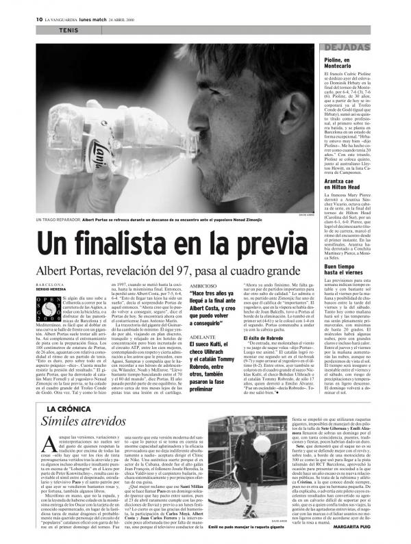 2000 La Vanguardia 24 abril