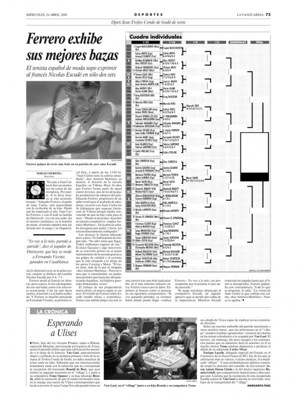 2000 La Vanguardia 26 abril