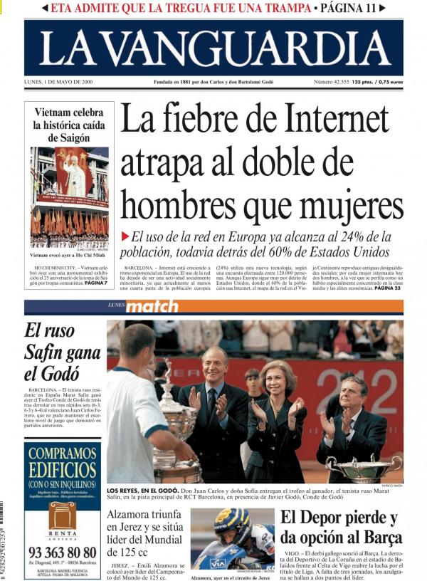 2000 La Vanguardia 1 mayo