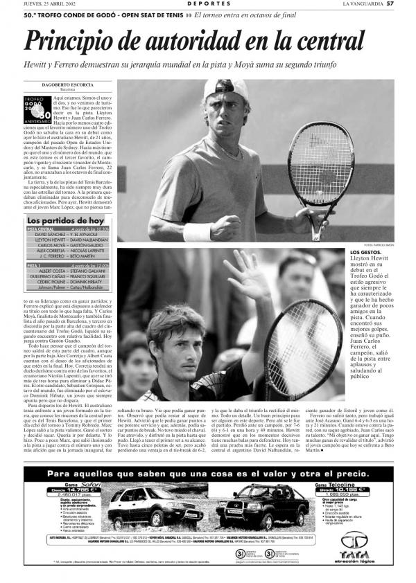 2002 La Vanguardia 25 abril
