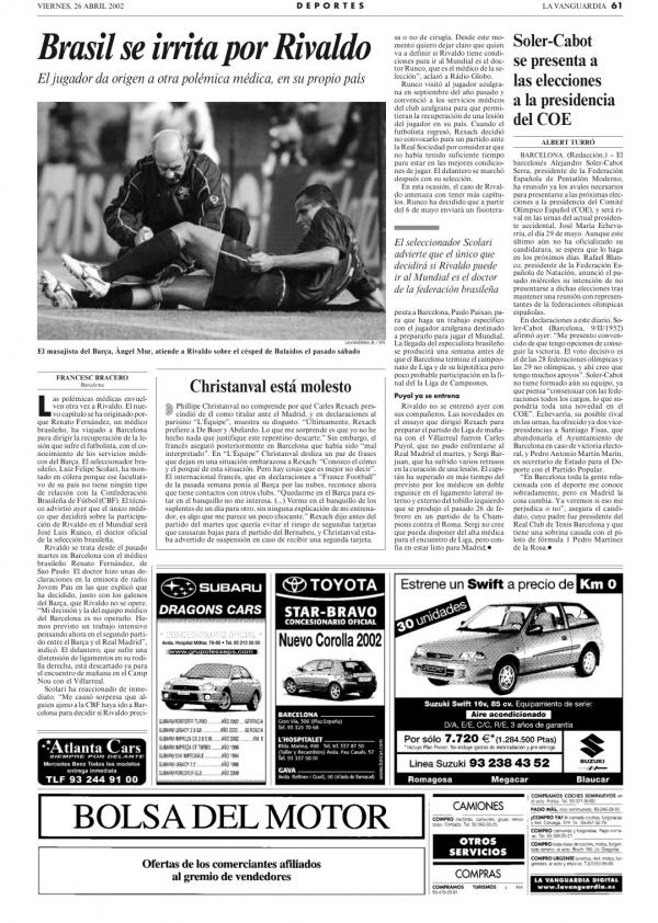 2002 La Vanguardia 26 abril