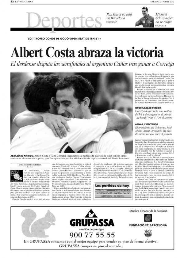 2002 La Vanguardia 27 abril