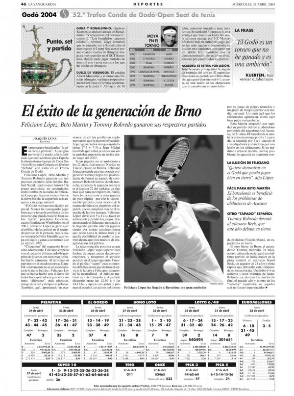 2004 La Vanguardia 28 abril