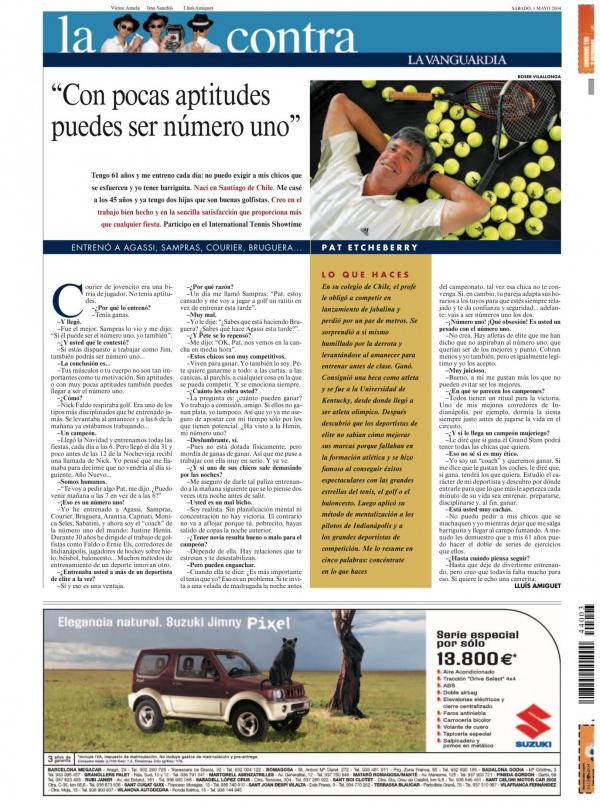 2004 La Vanguardia 1 mayo