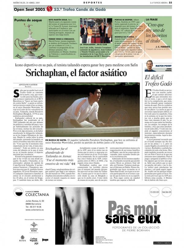 2005 La Vanguardia 20 abril